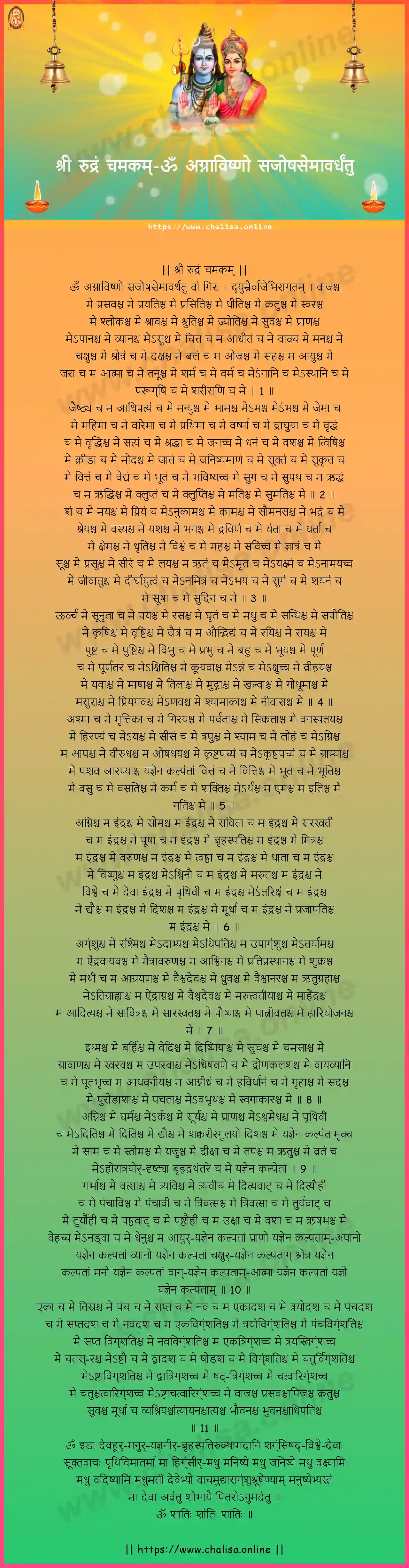 om-agnavisno-sajosasemavardhantu-sri-rudram-chamakam-hindi-hindi-lyrics-download