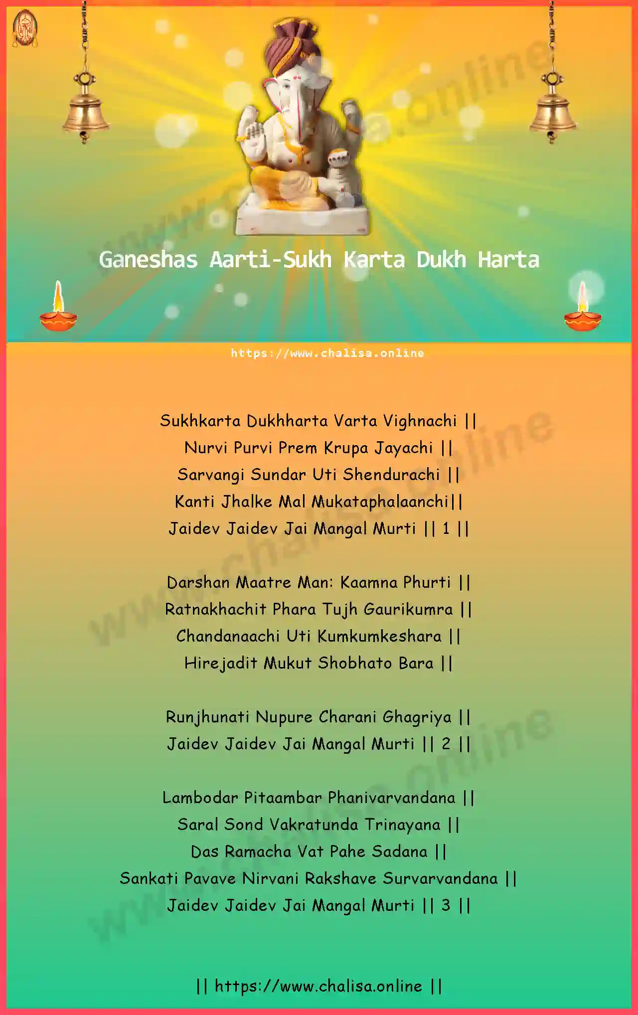 sukhkarta-dukhharta-ganesha-aarti-english-lyrics-download